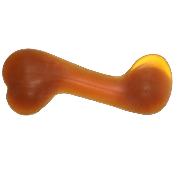 Flamingo Rubba Bone ФЛАМИНГО КОСТЬ ЛИТАЯ ИЗОГНУТАЯ игрушка для собак Киев - изображение 1