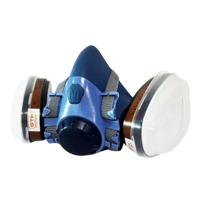 Респіратор GTM для маляра, розмір М, з філтьтром та перефільтром (7500A1-KIT) Вінниця - фото 1