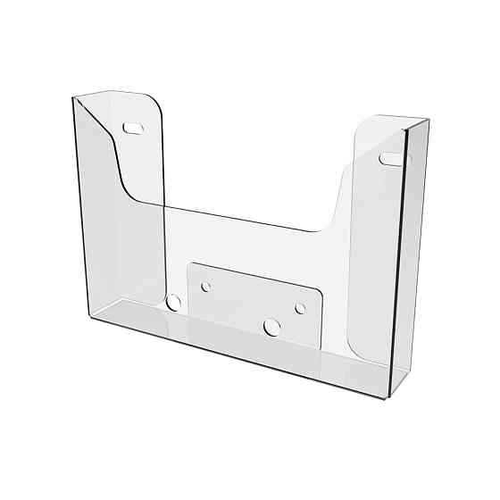 Карман буклетница EKOSTAR А6 гор. акриловая 20мм Киев