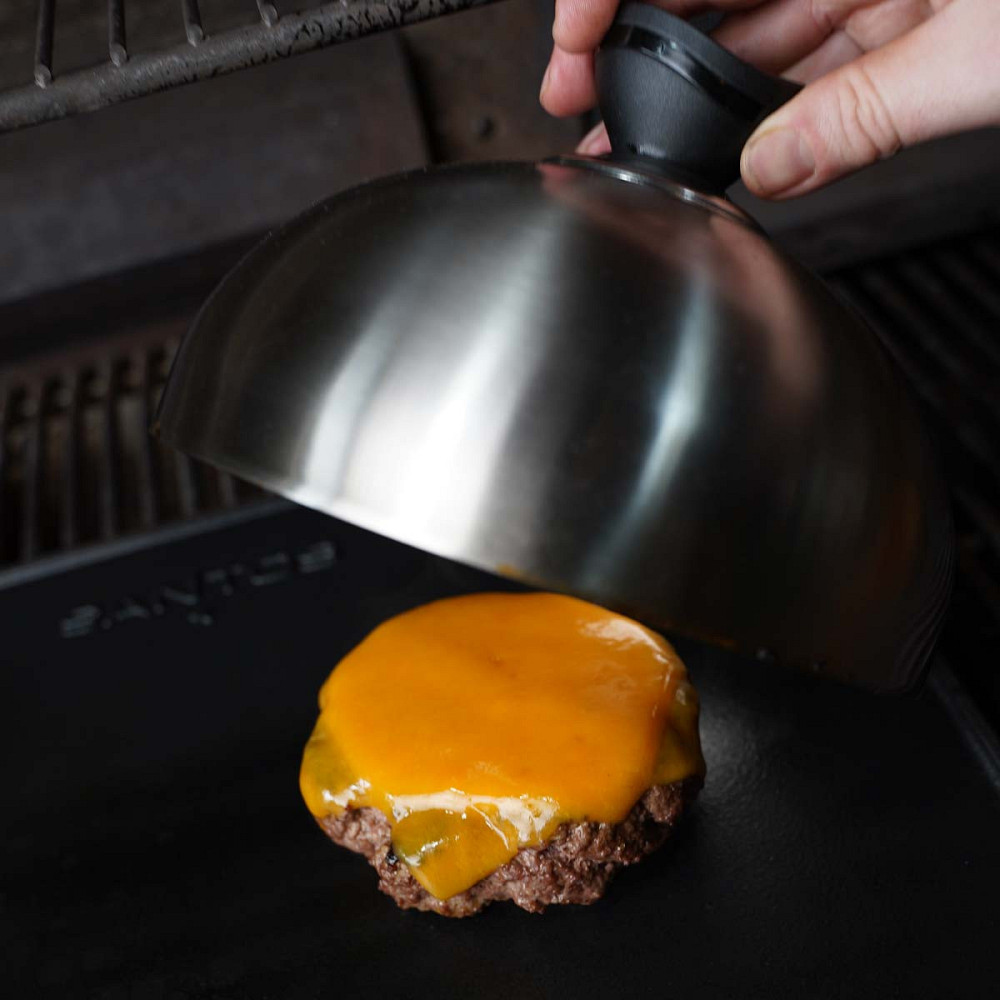 Набір кришок для страв в грилі SANTOS, з нержавіючої сталі, комплект 2 шт 890505 Код: 010994 Рівне - фото 4