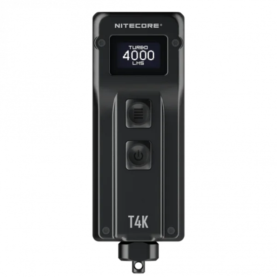 Надпотужний міні ліхтар EDC Nitecore T4K 4000лм з дисплеєм OLED Type-C Вінниця