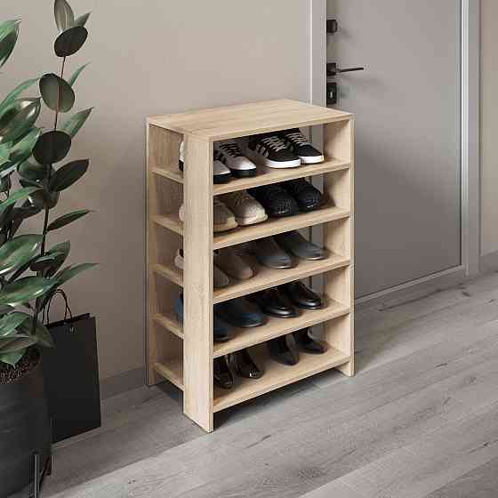 Тумба для взуття VAYS, взуттєва полиця M-36 Дуб Сонома Львів