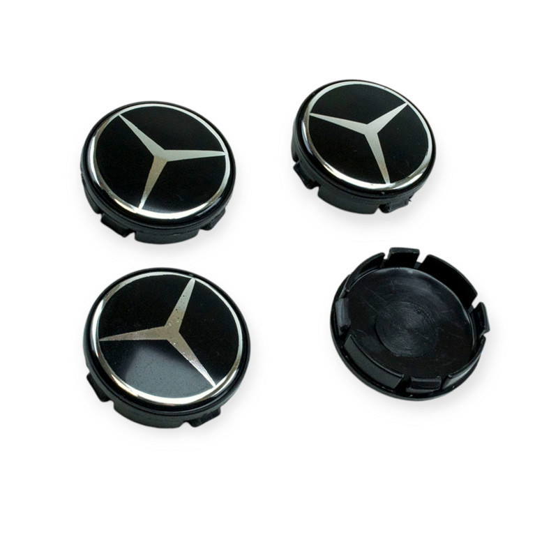 Ковпачок-заглушка Mercedes 56/58 мм (к-кт 4 шт) диска Мукачево - фото 1