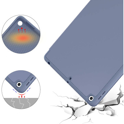 Чехол для планшета BeCover Tri Fold Soft TPU Silicone Apple iPad Air 4 10.9 2020/2021 Purple (706873) Винница - изображение 4