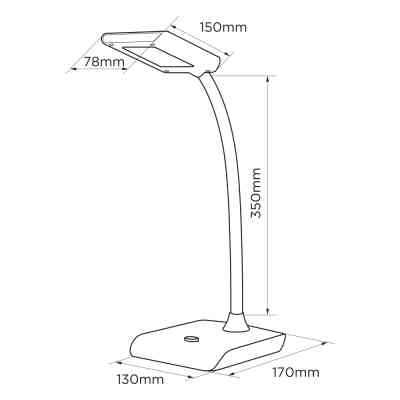 Настольная лампа ELM Unix- 7W 4000K (27-0002) Винница