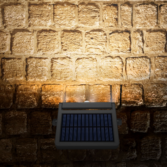 LED Ліхтар вуличний настінний автономний сенсорний IP54 600Lm 5000К VL-WLSO-025-S Videx Житомир - изображение 7