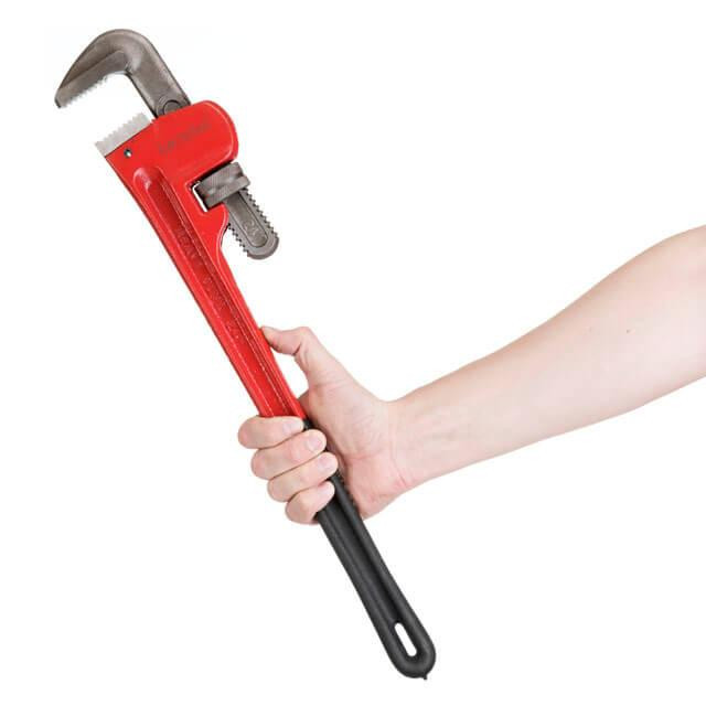 Ключ трубний 600мм тип "Stillson". INTERTOOL HT-0185 Київ - фото 3