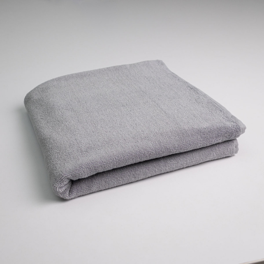 Набор махровых полотенец двусторонних Лаванда 3шт GM Textile 40х70см, 50х90см, 70х140см 400г/м2 (Лавандовый Серый) Сумы - изображение 8