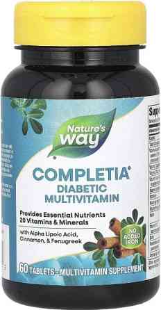 Nature's Way Diabetic Complete Multi-Vitamin 60 таб Київ