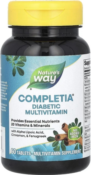 Nature's Way Diabetic Complete Multi-Vitamin 60 таб Киев - изображение 1
