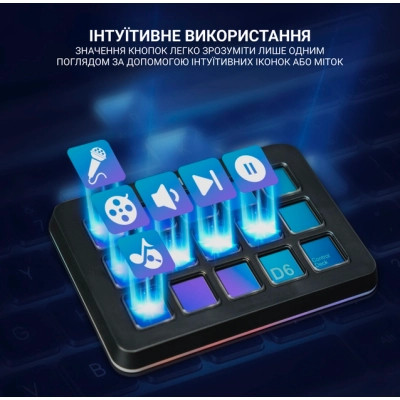 Набір блогера Fifine Stream Deck D6 (D6) Вінниця - фото 7