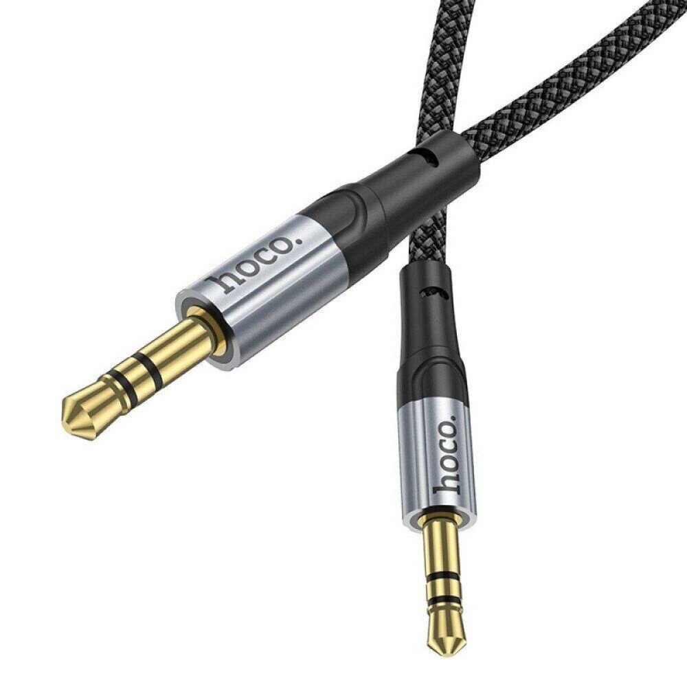 Аудiо кабель HOCO UPA26 AUX Fresh audio cable, 1m Black 6942007608800 Одеса - фото 4