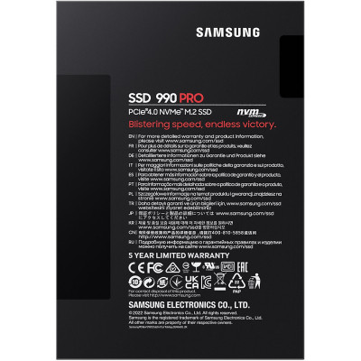 Накопичувач SSD M.2 2280 1TB 990 PRO Samsung (MZ-V9P1T0BW) Вінниця - фото 5