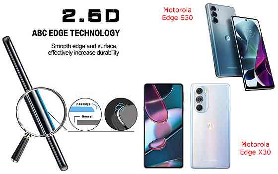 Защитное стекло ArmorGlass для Motorola Edge S30, Edge X30 – устойчивое к царапинам и ударам Киев