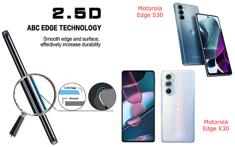 Защитное стекло ArmorGlass для Motorola Edge S30, Edge X30 – устойчивое к царапинам и ударам Киев - изображение 2