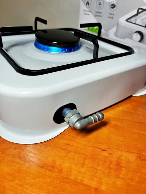 Газовая плита SGS-6001 настольная одноконфорочная, эмалированная поверхность, 0.54 кВт, компактная Одесса - изображение 3