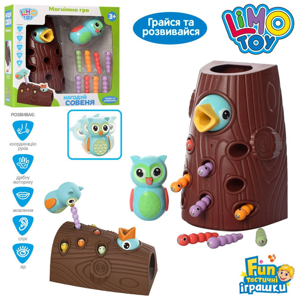 Дитяча магнітна гра з черв'ячками 