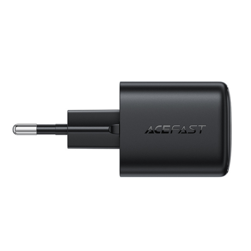 Мережевий зарядний пристрій ACEFAST A136 PD40W mini GaN USB-C fast charger Black Одеса - фото 10