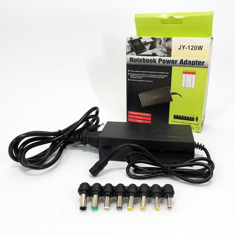 Адаптер для NoteBook Universal MY-120W універсальний зарядний пристрій для ноутбука WA-26 Львів - фото 5