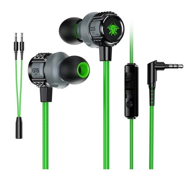 Проводные игровые наушники Plextone G15 с микрофоном для ПК и телефона Винница - изображение 1