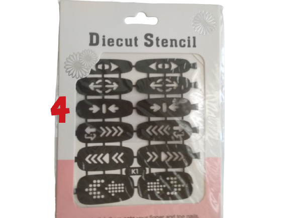 Трафарет для дизайну нігтів Київ - фото 1