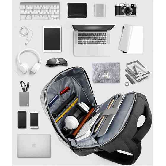 Рюкзак Tigernu 15.6" чорний-сірий Київ