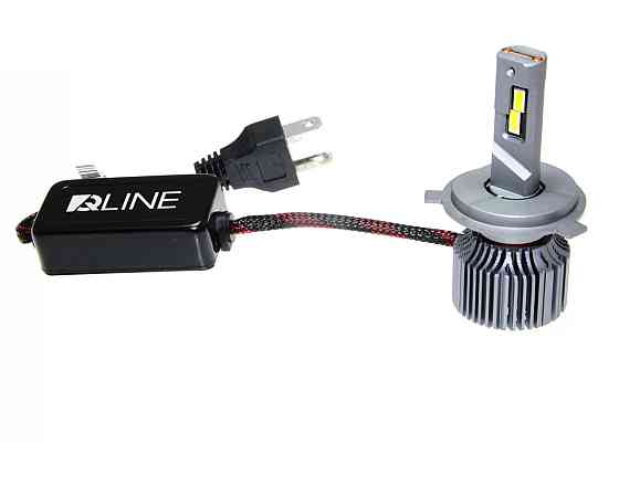 Комплект світлодіодних ламп QLine Ultra +200% H4 55W 6000K 12V (2 шт) Харків