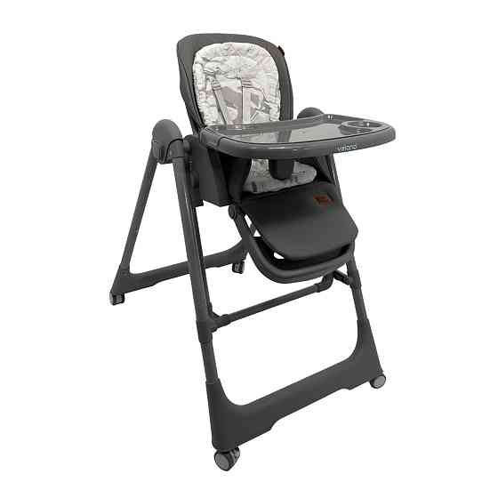 Стілець-гойдалка для годування дитини 2 в 1 VELANO Nomi, black Київ