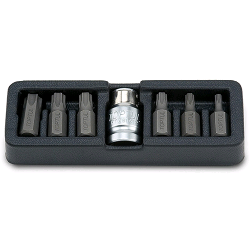Набор биты для отвертки TORX TOPTUL 10мм T25-T55 7ед. GAAT0705 Одесса