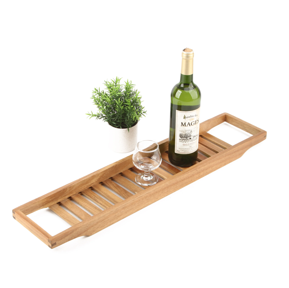 Полка бамбуковая для ванной, длина 70см, бамбуковая накладка на ванну, Bamboo_3 Каменец-Подольский - изображение 4