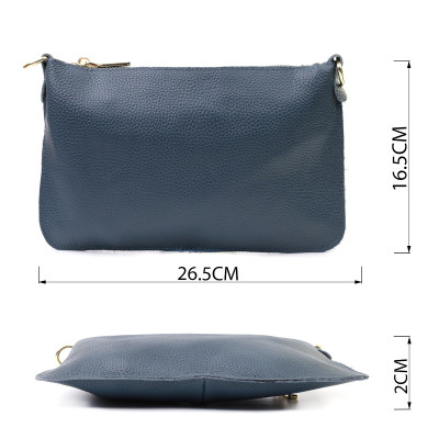 Сумка Vintage Из натуральной кожи Синяя (22646) Винница - изображение 9