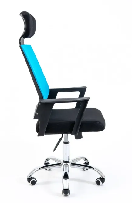 Офісне Крісло Керівника Richman Stick Сітка Черно-синій Київ - фото 3