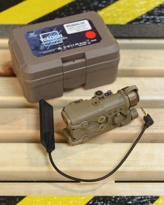 IS-EG NGAL лазерний покажчик з ІЧ-підсвіткою/КРАСНИЙ VIS лазер Deluxe версія WD06043-DE ВТ4748 Одеса - фото 2