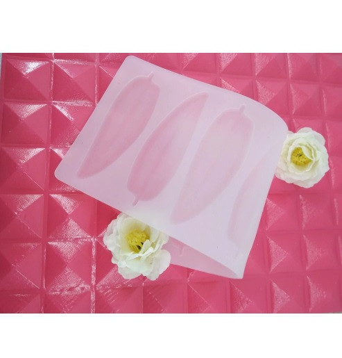 Формочка для шоколада Листья 107 на 227 мм серый Киев - изображение 5