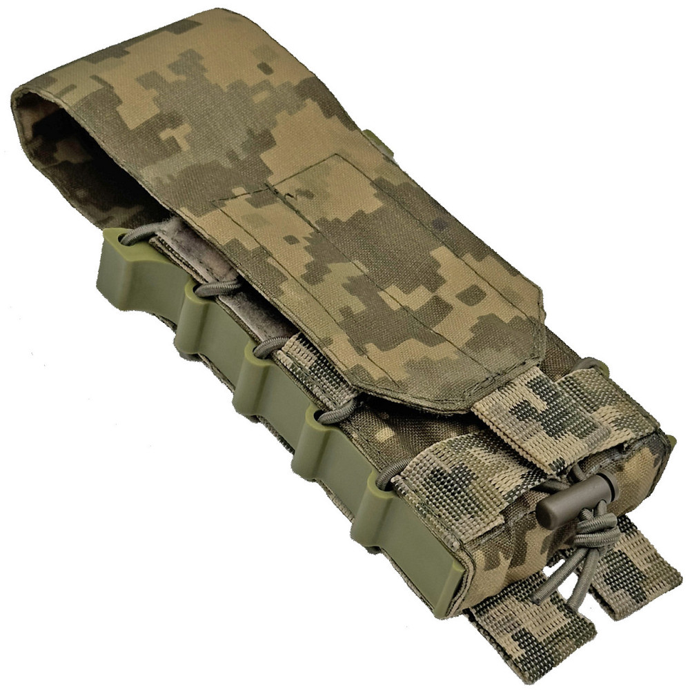 Підсумок під 1 магазин корпусний з клапаном Піксель Cordura Киев - изображение 3