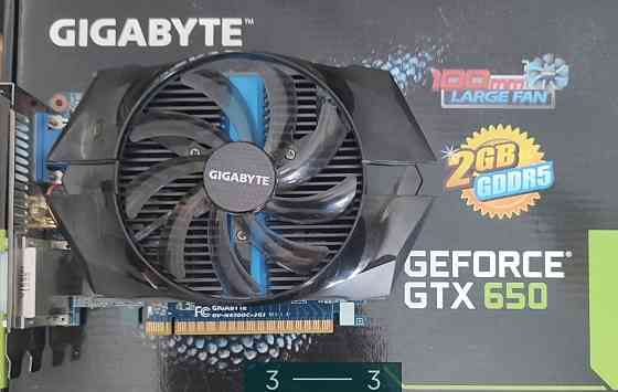 Відеокарта: Nvidia GeForce GTX 650 2Gb. Київ