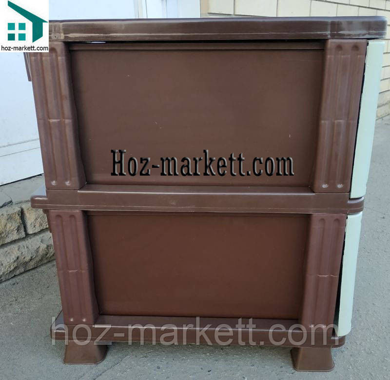 Комод пластиковий на 2 ящики Харків - фото 8