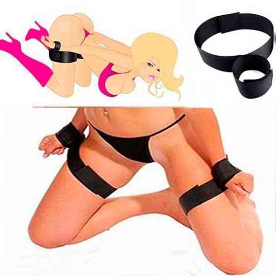 БДСМ фіксатори рук і ніг "Black Bondage" - Садо-мазо Вінниця