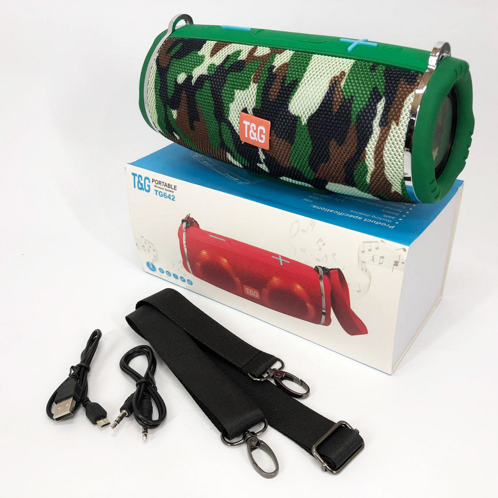 Колонка з підсвічуванням і зарядкою TG642, Колонка з підсвічуванням і світловою музикою RJ-24 Львів - фото 13