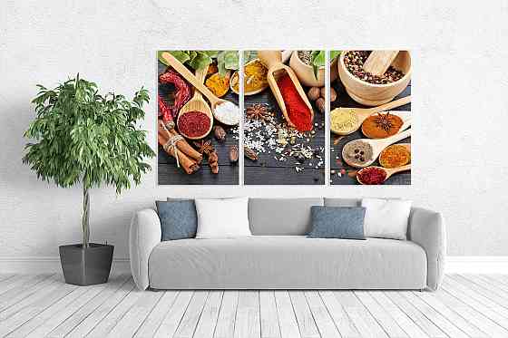 Модульная картина в гостиную / спальню Спеції  ART-080_3A 100х150 см Киев