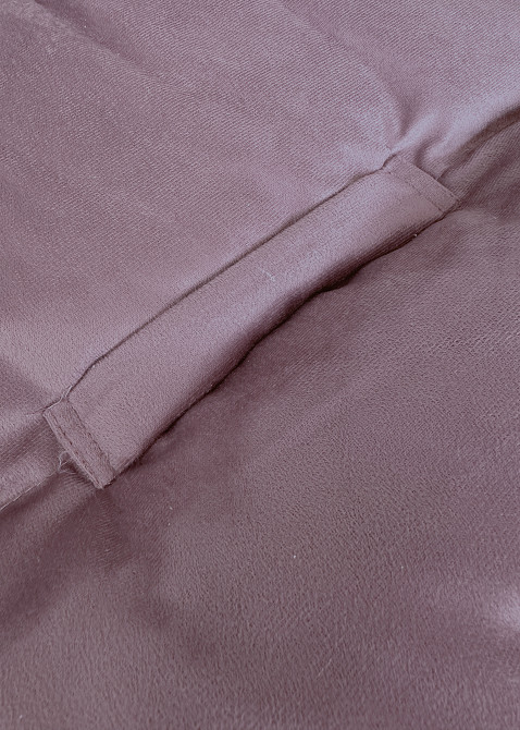 Подушка для стільців (40x120х4 см) подвійна Decorator Флокс колір ліловий 84-161 Київ - фото 6