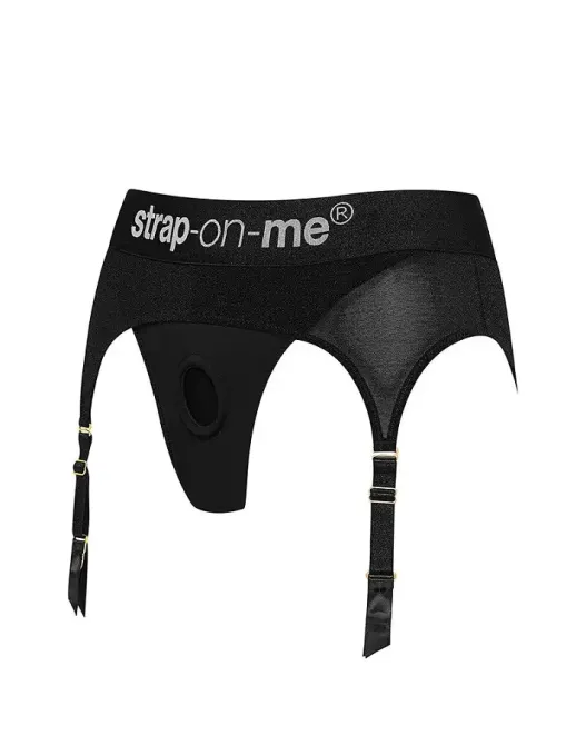 Труси для страпону з підв'язками для панчох Strap-On-Me REBEL HARNESS - L Львов - изображение 2