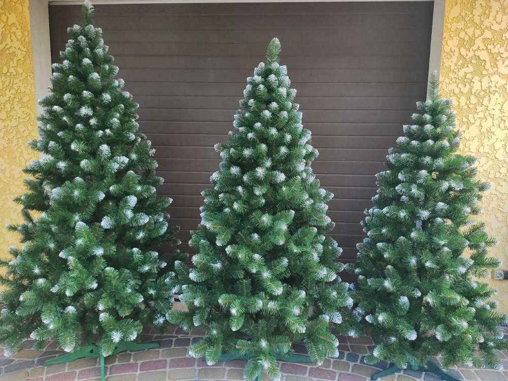 Елка искусственная новогодняя «Снежная Королева» с белыми кончиками 1-3 м 3 Киев - изображение 5