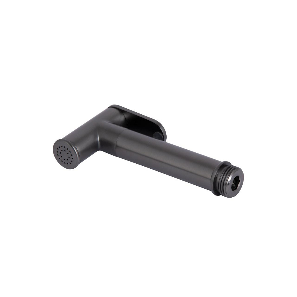 Набор для гигиенического душа Qtap Slavonice округлый QTSLA262GMB45916 Gunmetal Black PVD Киев - изображение 4