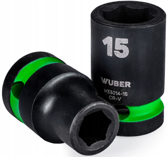 Набір ударних торцевих головок 1/2» 10-19мм Wuber (Польща) Київ