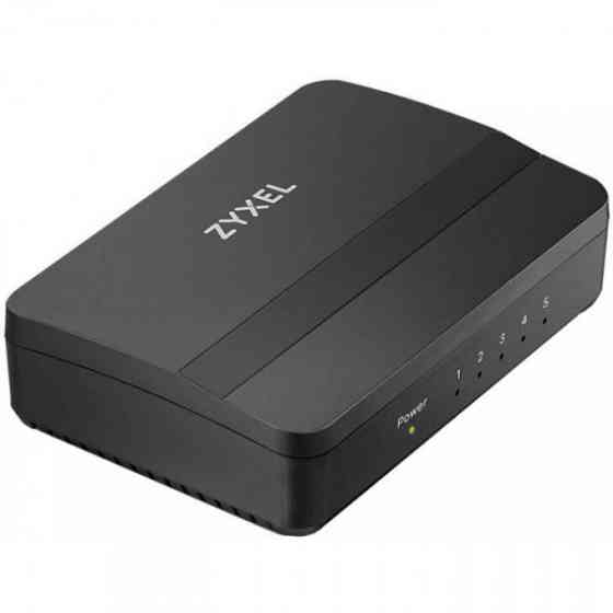 Комутатор Zyxel GS-105S v2, 5 портів 1000 Мбіт/с, настільний, пластиковий корпус (GS-105SV2-EU0101F) Киев