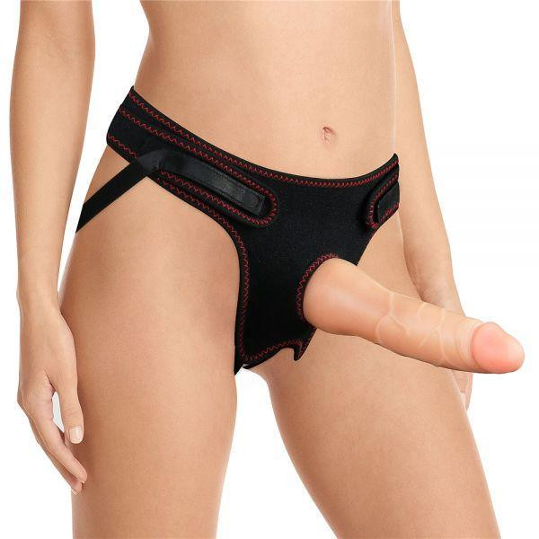 Труси для страпону чорні Easy Strapon Set 7.5 Sex Aura Київ - фото 5
