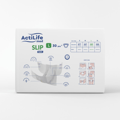 Підгузки для дорослих ActiLife Med Basic L, 30 шт (4820174981662) Вінниця - фото 2