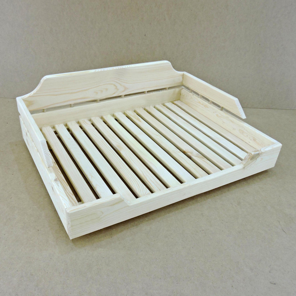 Лежак деревянный для собаки 