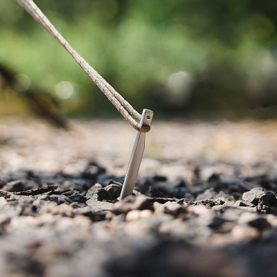 Комплект колышков Naturehike CNK2300ZP016 20 см сріблясті 8 шт (6976023925030) Винница - изображение 7